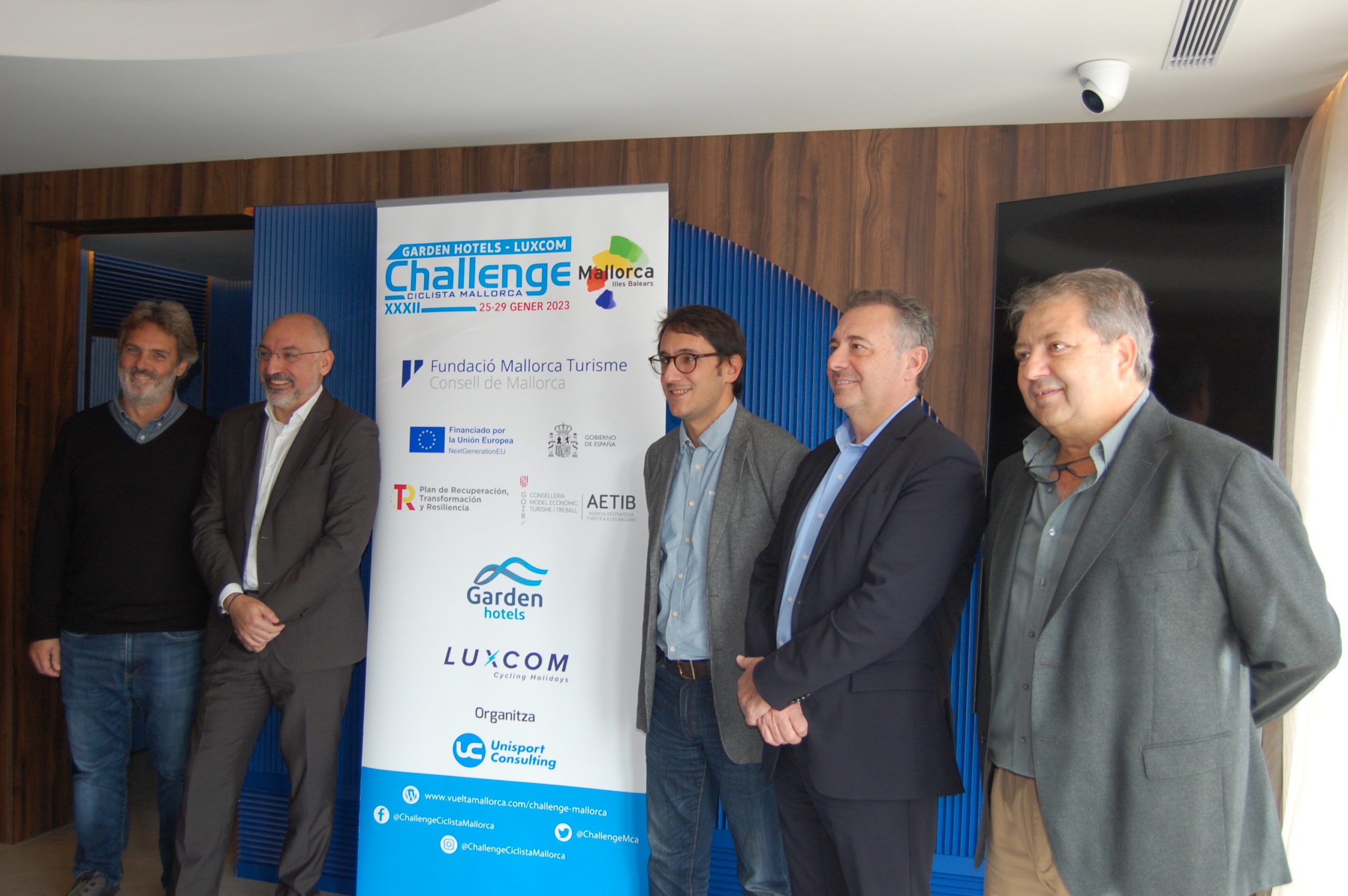 La televisión en directo vuelve a la Challenge Ciclista y Garden Hotels Luxcom seguirá como patrocinador principal